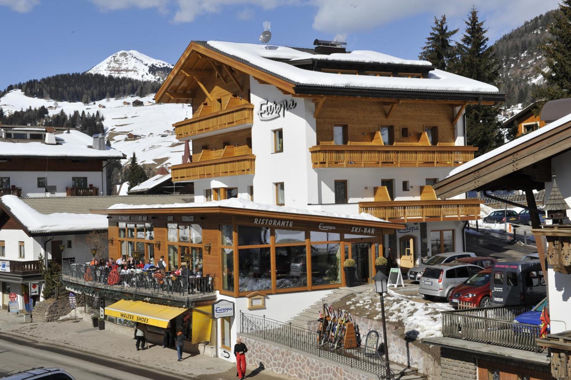 Hotel Europa Dolomites Selva di Val Gardena Ngoại thất bức ảnh